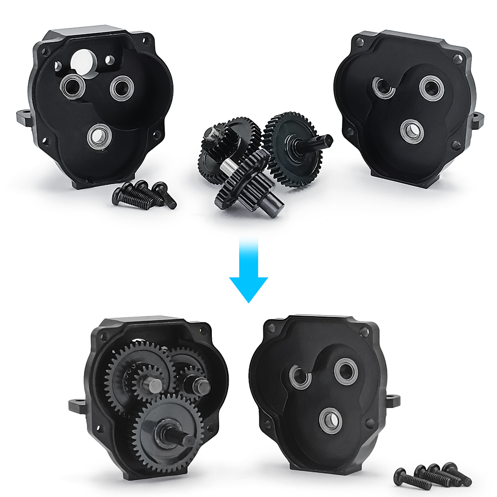 AXSPEED Metal Complete Gearbox - Rc Hobby Warehouse ulasan dan harga