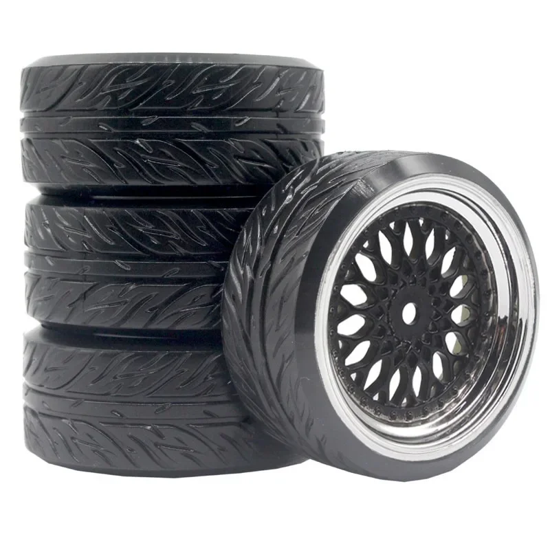 4Pcs RC 1:10 Drift Car Plastic - Wheel Rim Rc ulasan dan harga
