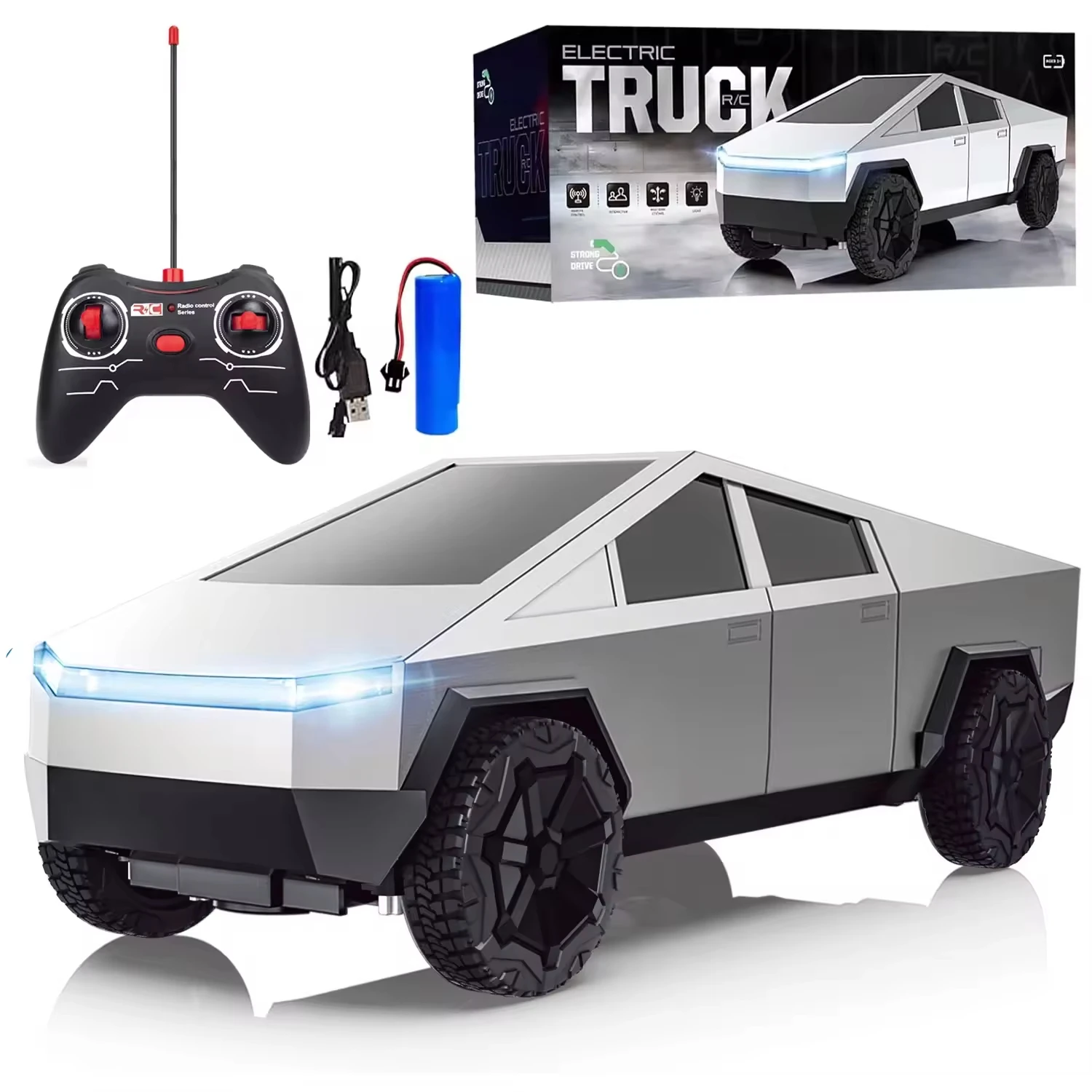 1:24 RC Cybertruck Pickup 4WD  - Rc Hobby Nook ulasan dan harga