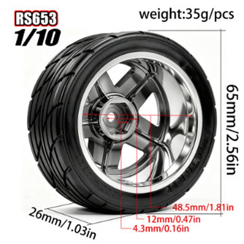 ABXE-1/10 RC Car On-Road Flat  - Wheel Rim Rc ulasan dan harga
