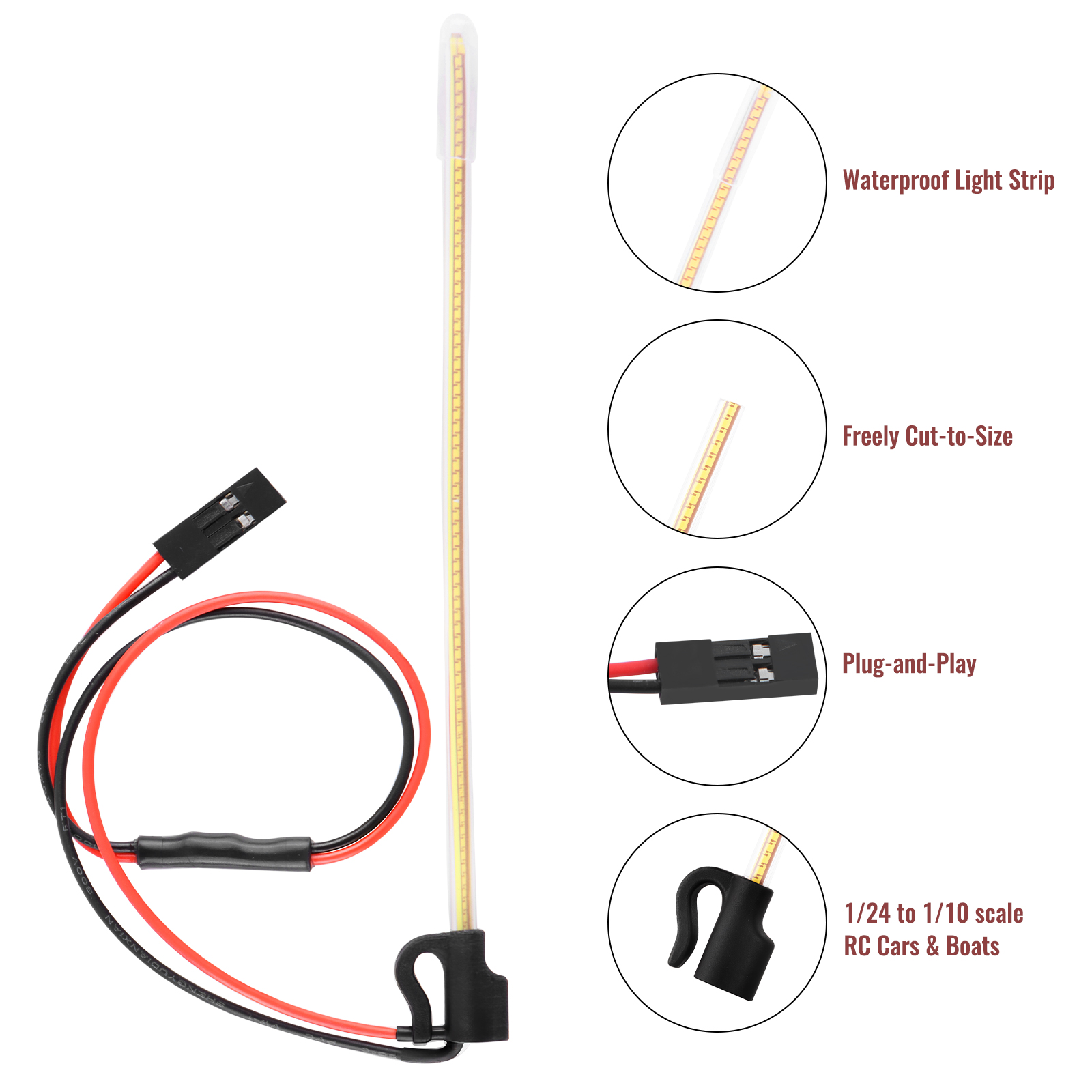 ModRax 2PCS LED RC Antenna Lig - Rc Hobby Nook ulasan dan harga