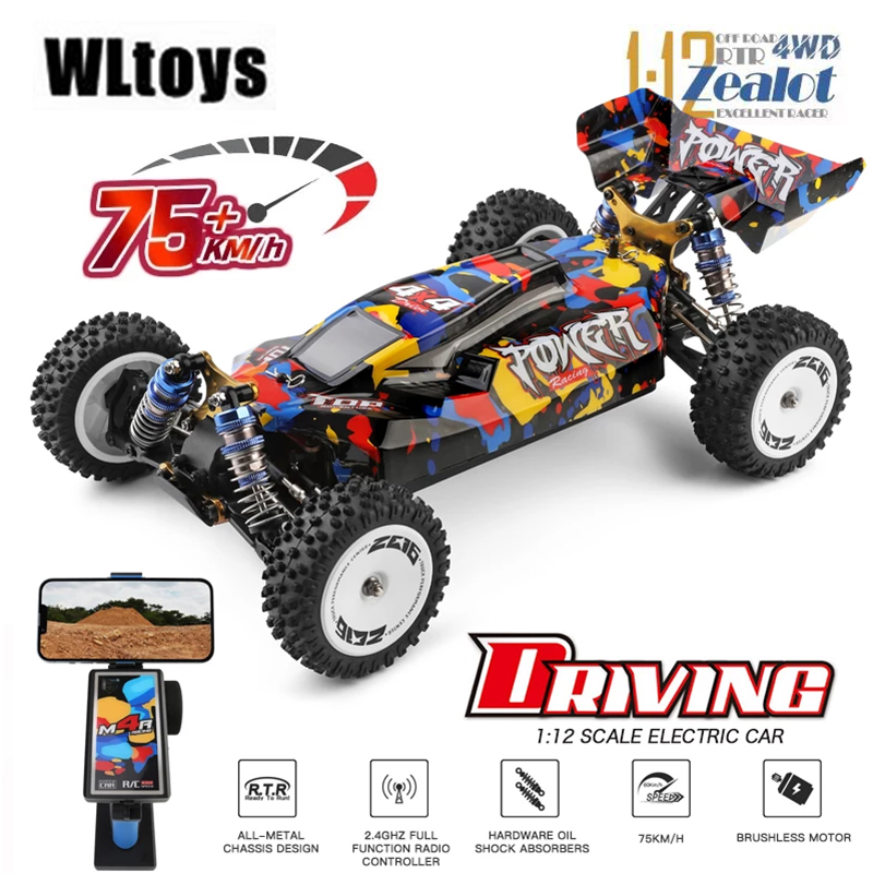 WLtoys 124017 124007 75KM/H  R - Rc Hobby Nook ulasan dan harga