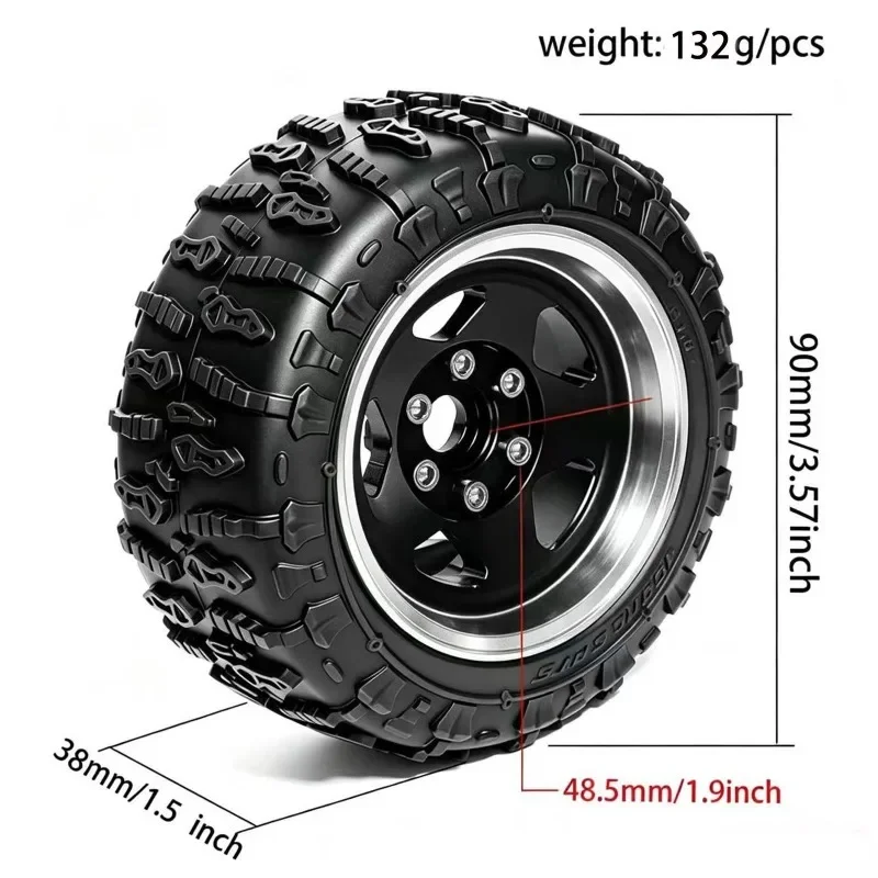 1.9 Inch Upgraded Beadlock Whe - Wheel Rim Rc ulasan dan harga