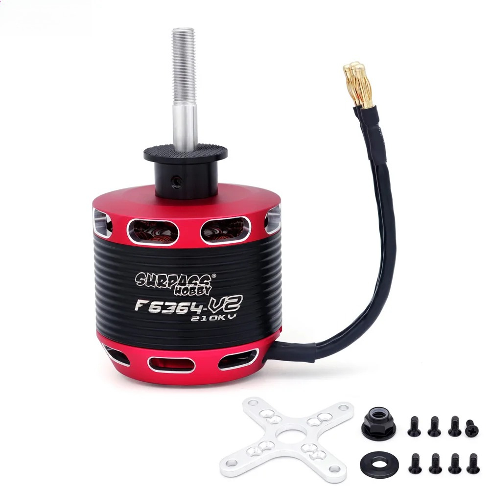 Surpass Hobby F-6364 210KV Bru - Rc Hobby Ua ulasan dan harga